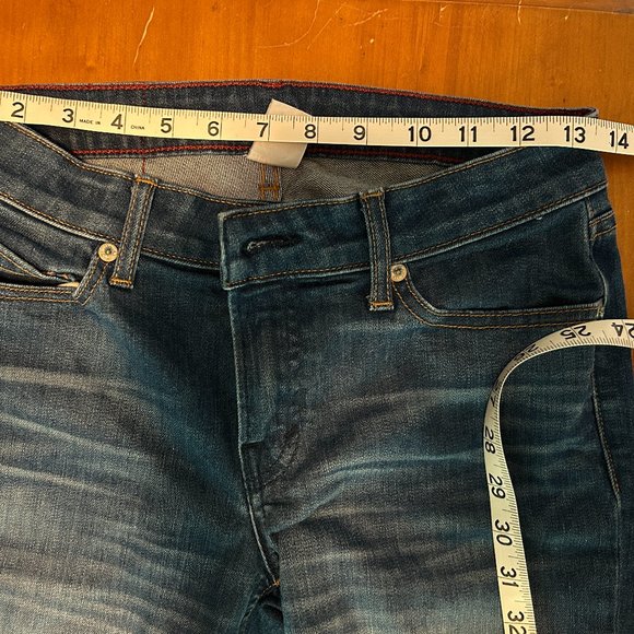 Lucky Brand Made In L.A. Lolita Mid Rise Skinny Jean In Taylor (26x28) - Picture 6 of 7